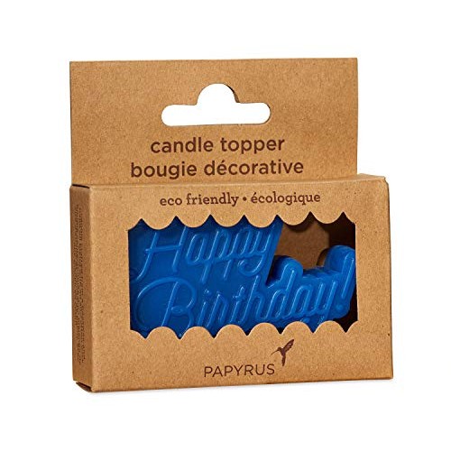 Papyrus Happy Birthday Candles, 1-Count, 1, Multicolored