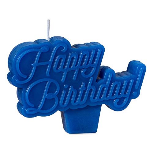 Papyrus Happy Birthday Candles, 1-Count, 1, Multicolored