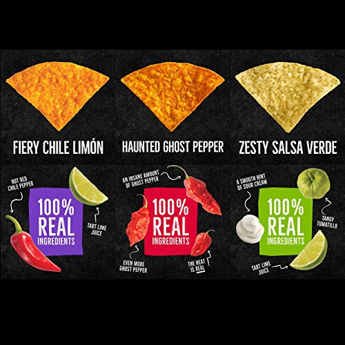 Paqui Spicy Hot Tortilla Chips Variety Pack, 12Pk Box Of 2.0Oz S