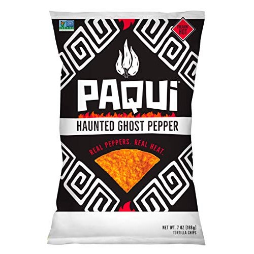Paqui Haunted Ghost Pepper Chips, 7 Oz