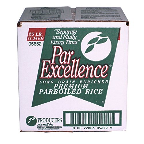 Par Excellence,Rice Parboiled Cube 25 Pound, 400.0 Ounce R1YP25...