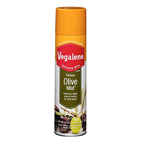 Vegalene Premium Olive Mist Aerosol Spray, 21 Ounce - 6 Per Case.