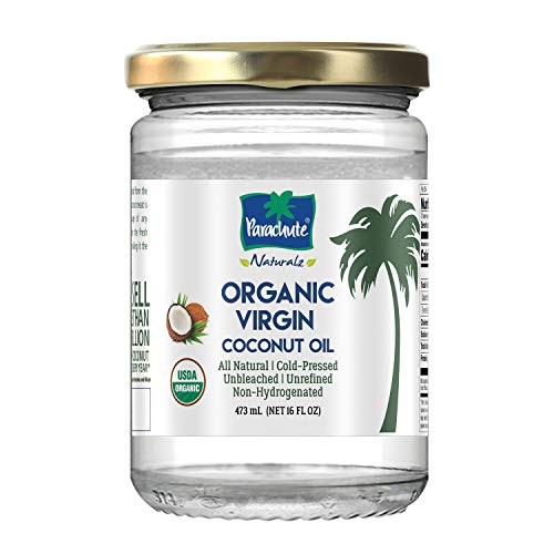 Parachute Naturalz 100% Organic Virgin Coconut Oil, For Cooking,