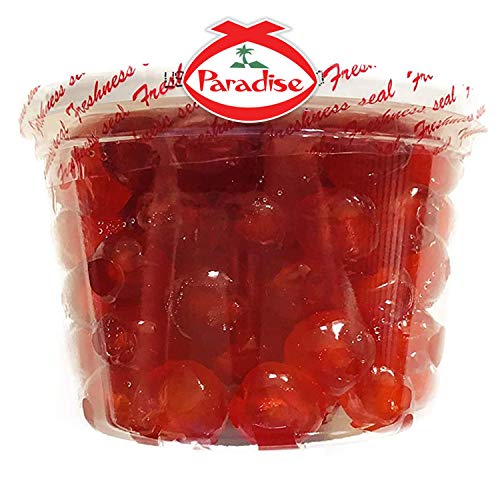 Paradise Cherries Whole, Red, 16 Ounce