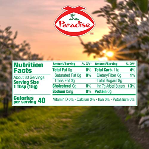 Paradise Cherries Whole, Red, 16 Ounce