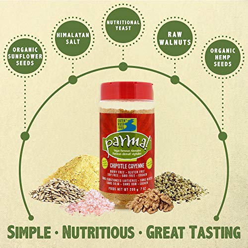 Parma! Vegan Parmesan - Chipotle Cayenne, Dairy-Free And Gluten-