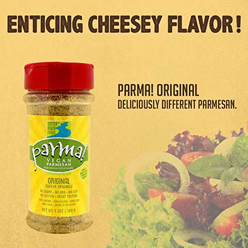 Parma! Vegan Parmesan - Original, Dairy-Free, Soy-Free And Glute