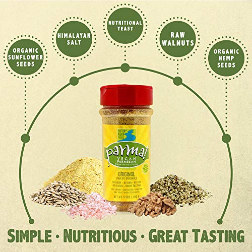 Parma! Vegan Parmesan - Original, Dairy-Free, Soy-Free And Glute