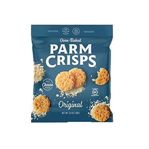 Parmcrisps 100% Cheese Crisps, Keto Friendly, Gluten Free Cheese