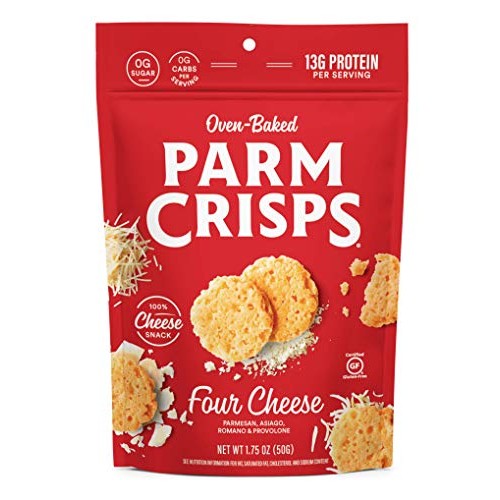 Parmcrisps Cheese Variety Pack, 100% Real Cheese Crisps, Origina
