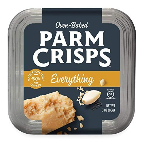 Parmcrisps Everything, 3 Ounce Pack Of 4, 100% Cheese Crisps,