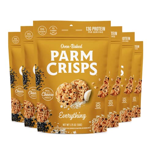 Parmcrisps - Everything Cheese Parm Crisps, Made Simply With 100