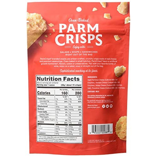 PARMCRISPS Four Cheese Crisps, 1.75 OZ