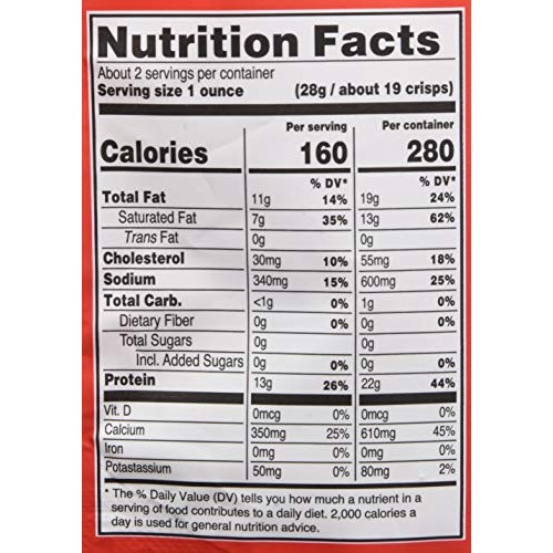 PARMCRISPS Four Cheese Crisps, 1.75 OZ