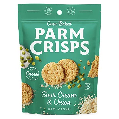 Parmcrisps, Original, 100% Cheese Crisps, Keto Friendly, Gluten