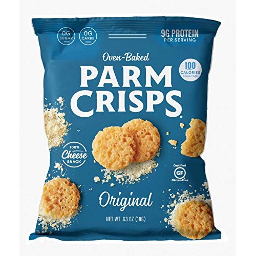 Parmcrisps Original Parmesan &Amp; Cheddar Cheese Crisps 0.63Oz Vari