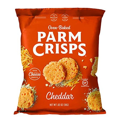 Parmcrisps Original Parmesan &Amp; Cheddar Cheese Crisps 0.63Oz Vari