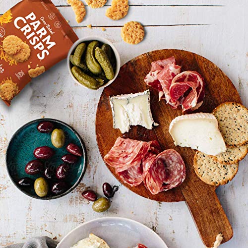 Parmcrisps Original Parmesan &Amp; Cheddar Cheese Crisps 0.63Oz Vari