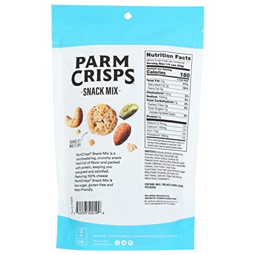 PARMCRISPS Ranch Cheese Snack Mix, 6 OZ