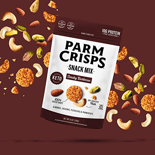 ParmCrisps Snack Mix – Variety Original, Smokey Barbeque, and R...