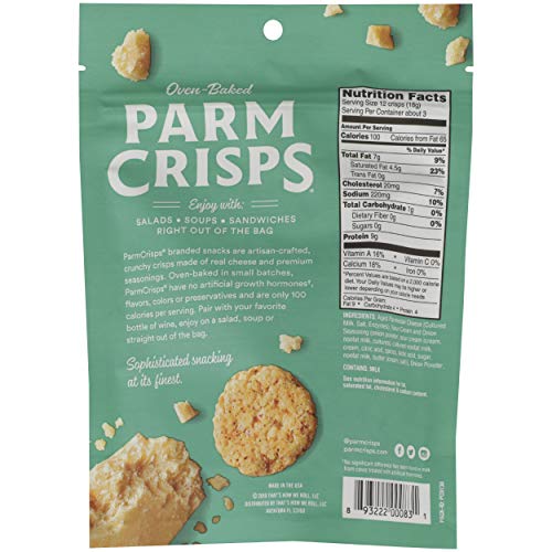 Parmcrisps, Crisps Sour Cream Onion, 1.75 Ounce