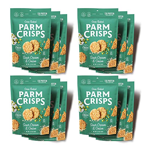 Parmcrisps Sour Cream And Onion Parmesan Cheese Crisps, 1.75 Oz