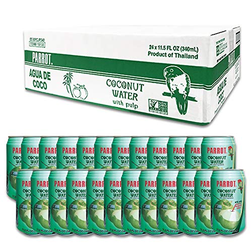 Parrot Brand Coconut Water With Pulp 11.5 Fl. Oz.Pack Of 24