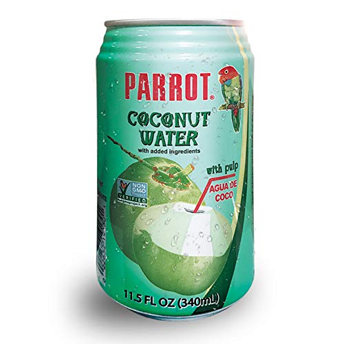 Parrot Brand Coconut Water With Pulp 11.5 Fl. Oz.Pack Of 24