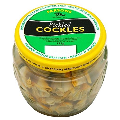 Parsons Welsh Pickled Cockles 155G - Pack Of 3