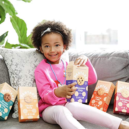 Partake Crunchy Cookies - Double Chocolate Chip | 6 Boxes | Vega...