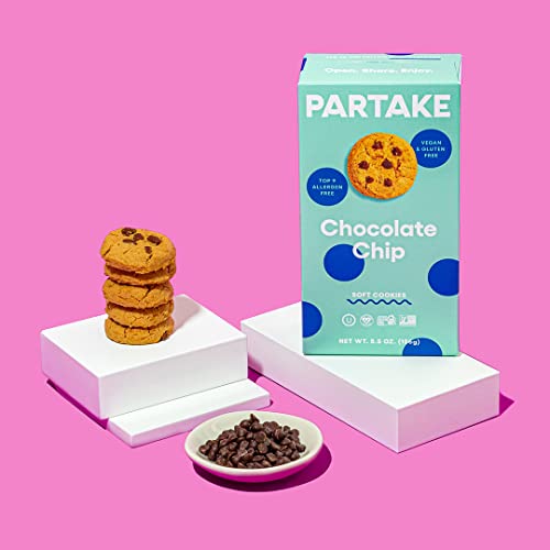 Partake Foods Soft-Baked & Crunchy Vegan Cookies – 8 Box Variety...