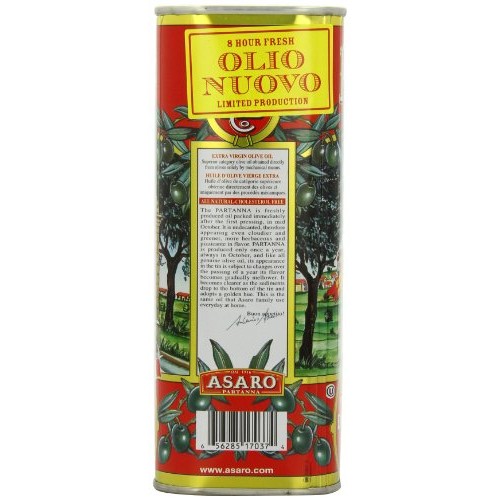 Partanna Extra Virgin Olive Oil, 34-Ounce