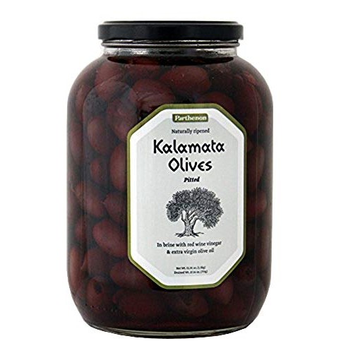 Parthenon Pitted Kalamata Olives In Brine With Red Wine Vinegar