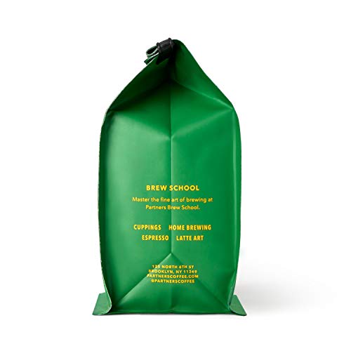 Partners Coffee, Ghost Town Blend - Decaf, 12 Ounce, Whole Bean