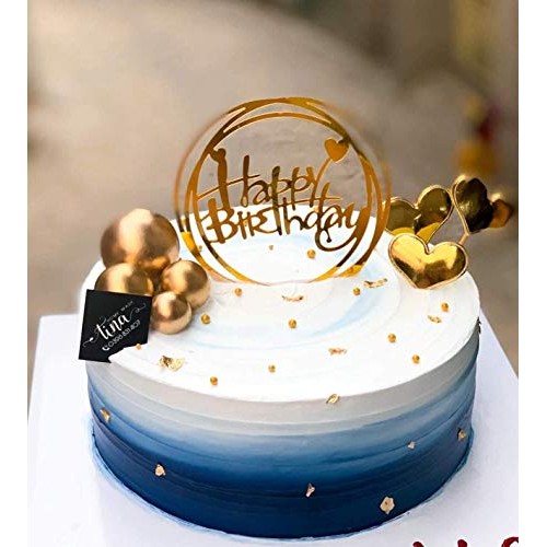Party Mood Happy Birthday Cake Toppers; Multi-Color; For Decorat