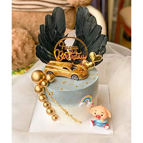 Party Mood Happy Birthday Cake Toppers; Multi-Color; For Decorat