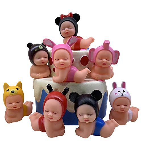 Baby Cake Topper,Cake Toppers Picks For Kids Birthday Party, Bab