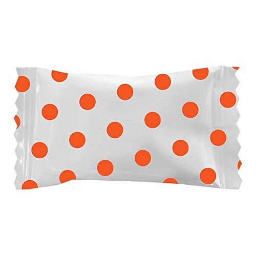 Party Sweets Big Dots Orange Buttermints By Hospitality Mints, A