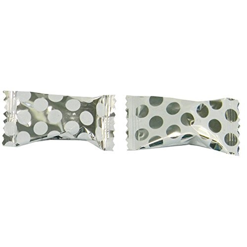 Party Sweets Big Dots Silver Buttermints By Hospitality Mints, A