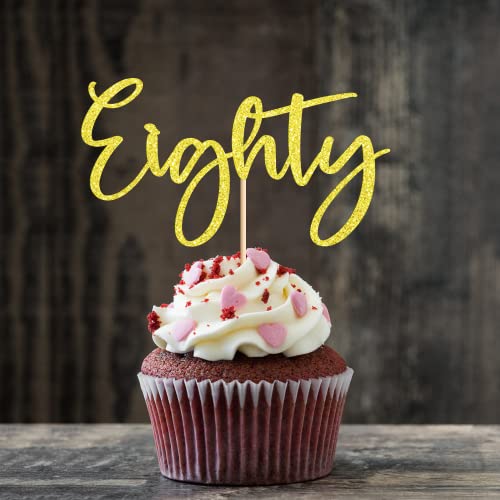 Party To Be Personalized Cupcake Toppers 12 Pcs Glitter Paper Cu