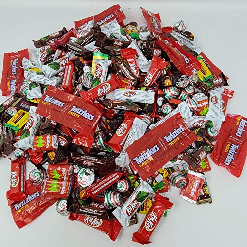 Bulk Assorted Chocolate Candy Bars Minis, Individually Wrapped V