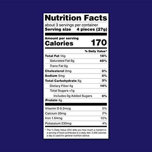 Pascha Organic Sugar Free Keto Dark Chocolate Bars Utz/Gluten F