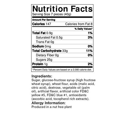 Paskesz Sour Apple Belts 4Oz Pack Of 6