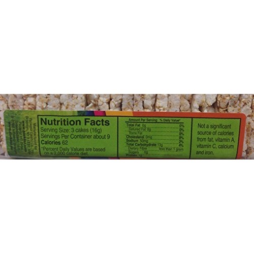 Paskesz Ultra Thin Rice Cakes With Quinoa Pack Of 3