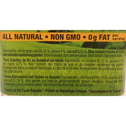 Paskesz Ultra Thin Rice Cakes With Quinoa Pack Of 3