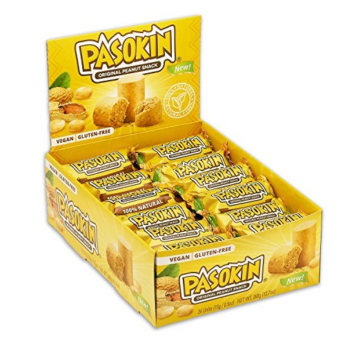 Pasokin | Original Peanut Butter Snack | Gluten-Free, Vegan, Hea