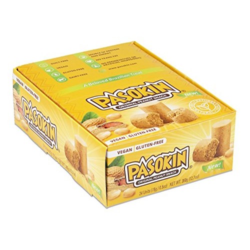 Pasokin | Original Peanut Butter Snack | Gluten-Free, Vegan, Hea