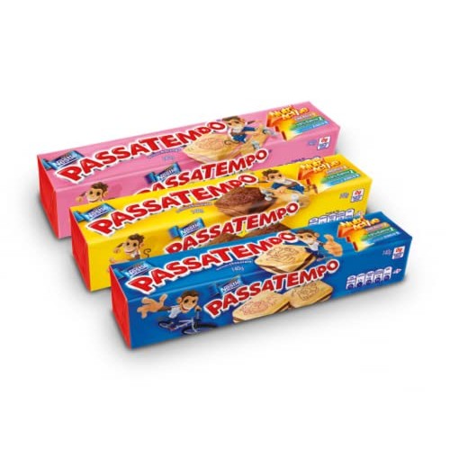 Nestlé - Passatempo - Sandwich Cookies Chocolate - 4.59 Oz Pack