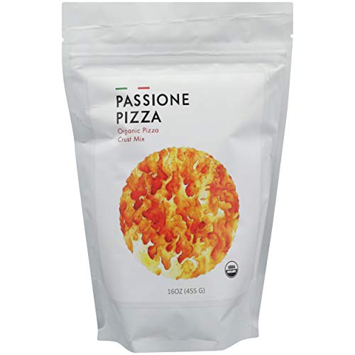 Passione Pizza, Mix Pizza Crust Organic, 16 Ounce