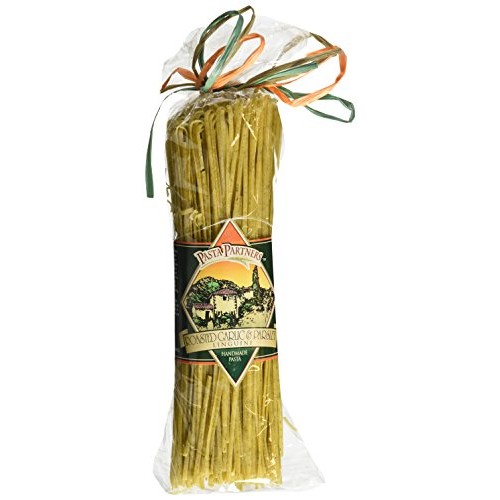 Pasta Partners Roasted Garlic Parsley Linguini Pasta, 12 Ounce